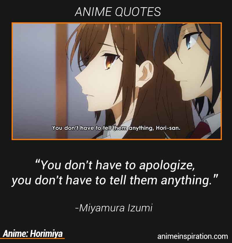 What is your favourite anime quote  ranime
