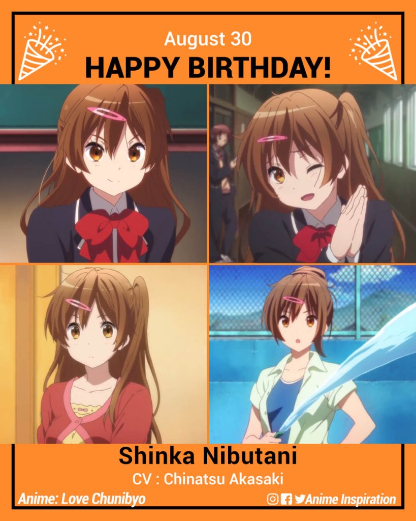 Anime Character Birthdays In August